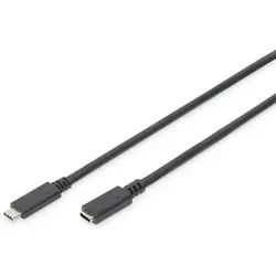 DIGITUS USB Type-C Verlängerungskabel, Typ C St/Bu, 2,0m