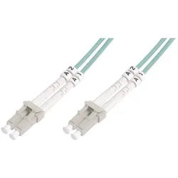 Digitus LWL-Kabel Duplex LC-Stecker / LC-Stecker 50/125 μ Multimode Glasfaserkabel, (10.00 cm)