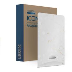 Kimberly-Clark Professional ICON Blende Motiv KIRSCHBLÜTE, Frontblende mit natürlicher Ästhetik für ein ruhiges Ambiente im Waschraum , 1 Blende für Hautpflege Spender Seife und Desinfektion