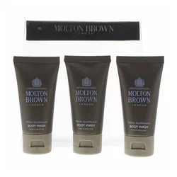 Molton Brown Duschgel White Sandalwood Körperwäsche Geschenkset 3 x 30ml