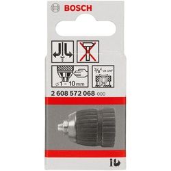 Bosch Schnellspannbohrfutter 10 mm, 1 bis 10 mm, 3/8" bis 24,2608572068