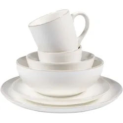 Sallys Silky Glaze Porzellan Geschirr-Set