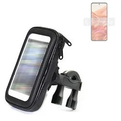 K-S-Trade Smartphone-Halterung für Motorola Razr 50D, (Fahrrad-Halterung Handy-Halterung Halter Lenkstange) schwarz