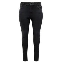 ONLY CARMAKOMA Slim-fit-Jeans Luna (1-tlg) Plain/ohne Details, Weiteres Detail schwarz 42Mary & Paul