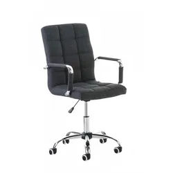 CLP Drehstuhl Stoff grau , Grau , Metall , 54x92x59 cm , Büromöbel, Bürostühle, Drehstühle