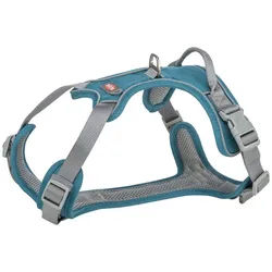 TRIXIE Hunde-Geschirr Premium Active Geschirr petrol Größe: S Maße: 35-50 cm / 15 mm