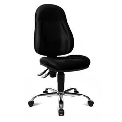 Topstar Ortho Sedis 10 Schreibtischstuhl schwarz mit Formschaum-Polsterung