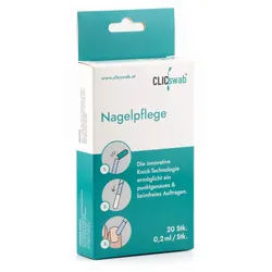 CLICswab® Nagelpflege L√∂sung 20 St Unisex