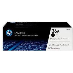 Hp Lasertoner Doppelpack CB436AD schwarz 2x 2.000 Seiten