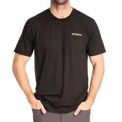 Klim Saddle Mountain Tri-Blend T-Shirt, schwarz-gelb, Größe 3XL für Männer