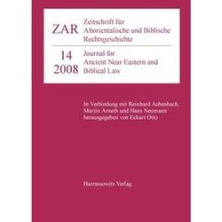 Zeitschrift Für Altorientalische Und Biblische Rechtsgeschichte 14 (2008), Kartoniert (TB)