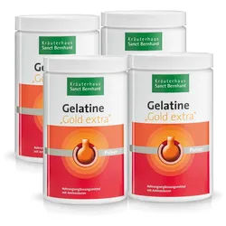 Gelatine Gold extra 4er-Packung - 2100 g