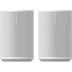 Sonos Set: 2x Era 100 SL Wireless Lautsprecher Stereo (Bluetooth, WLAN (WiFi), 30 W) weiß