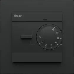 HEATIT 5430538 - Raumthermostat, schwarz