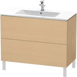 Duravit L-Cube Waschtischunterbau bodenstehend Natur Eiche Matt 1020x481x704 mm - LC662703030 LC662703030