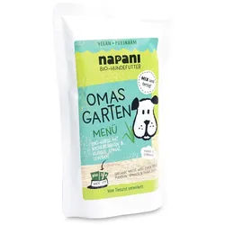 napani Bio Menü für Hunde Omas Garten 150 g