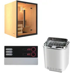 Sentiotec Sauna Komplettsets Onni | Nordex Combi Next | 4 Pers.