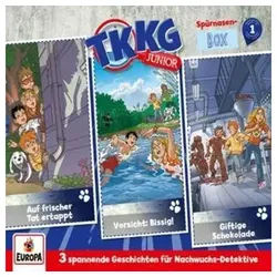 United Soft Media Hörspiel TKKG Junior 3er Box 01 Folgen 1-3 (3 Audio-CD's)