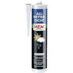 MEM Bauchemie Silikon MEM Allwetter-Dicht transparent 300 ml