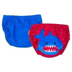 Zoocchini Badewindel 2er-Set Sherman der Hai Gr. M 2 St