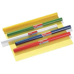 Herlitz Schulheft Herlitz Bucheinbandfolie / Buchfolie / 5m x 40cm / Farbe: transparent