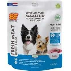 BF Petfood Frischfleisch Huhn mit Lamm Hundefutter (Portionspackungen) 3 x 630 g