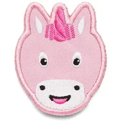 Affenzahn Individualisierung Klett Badge "Einhorn" Pink