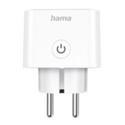 Hama Smarte WLAN-Steckdose, Matter, per Sprache/App steuern, nachrüstbar, 3.680W