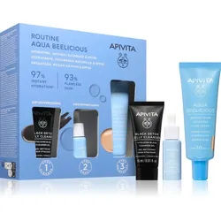 Apivita Aqua Beelicious Hydrating & Natural Coverage Routine Set Set für hydratisierte und strahlende Haut