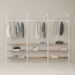 PAMO Kleiderstangensystem KIM 3 OAK