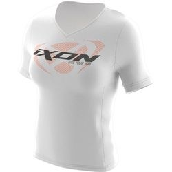 Ixon Unit Damen T-Shirt, weiss-orange, Größe XL