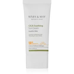 MARY & MAY Cica Soothing beruhigende und schützende Creme SPF 50+ 50 ml