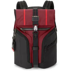 Tumi Alpha Bravo Logistics Rucksack mit Klappdeckel Desert Red