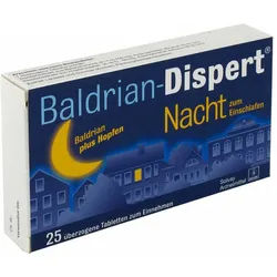 Baldrian-Dispert Nacht zum Einschlafen
