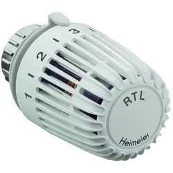IMI Heimeier Thermostat-Regler RTL, gerade, für Rücklauftemperaturbegrenzer, Anschluss M30x1,5, Weiß 6500-00.500