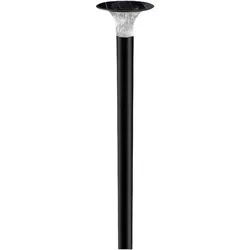 V-TAC Solar LED-Wegeleuchte VT-413, 15 W, 6000 K + 4000 K, schwarz
