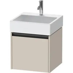 Duravit Ketho.2 Waschtischunterbau wandhängend Taupe Matt 484x460x440 mm - K25074091910000 K25074091910000