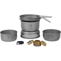 Trangia Trangiakök 25-1 HA Campingkochset 3- teilig mit Spiritusbrenner Set 10