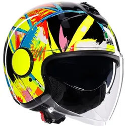 AGV Eteres Rossi Winter Test 2019 Jethelm, mehrfarbig, Größe XL für Männer
