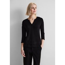 STREET ONE 3/4-Arm-Shirt STREET ONE schwarz 38