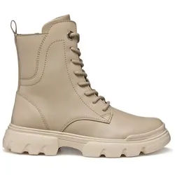 Geox Geox Mädchen Stiefel GEOX-J JUNETTE GIRL J56HVB 000BC C5000 D mehrfarb Stiefel beige|bunt