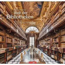 Athesia Kalenderverlag Wandkalender Welt der Bibliotheken Kalender 2027