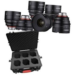 XEEN-6er Set Cinema Objektive Nikon F Vollformat + Gratis Case