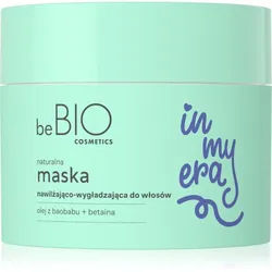 beBIO In My Era Moisturizing & Smoothing tiefenwirksame feuchtigkeitsspendende Maske für glatte Haare 250 ml
