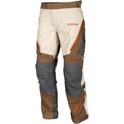 Klim Badlands Pro 2023 Motorrad Textilhose, braun-beige, Größe 38