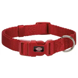 TRIXIE Premium Halsband, S: 25–40 cm / 15 mm, rot