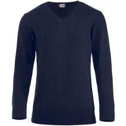 Clique Rundhalspullover Aston blau M