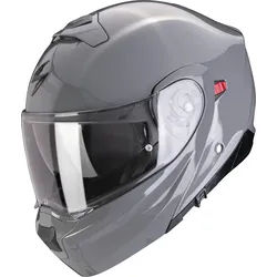 Scorpion EXO 930 Evo Solid Klapphelm, grau, Größe XL für Männer