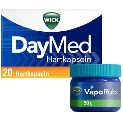 Wick Vaporub 50g + Wick DayMed 1 Set