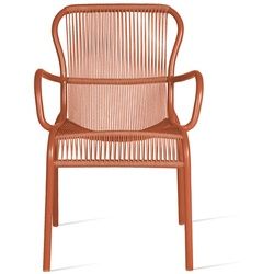Sitzmöbel Loop Vincent Sheppard orange, 87x59x57 cm